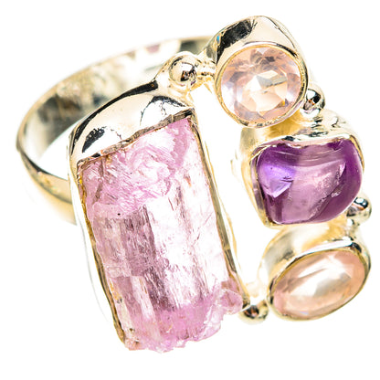 Kunzite Rings handcrafted by Ana Silver Co - RING121080 - Photo 2