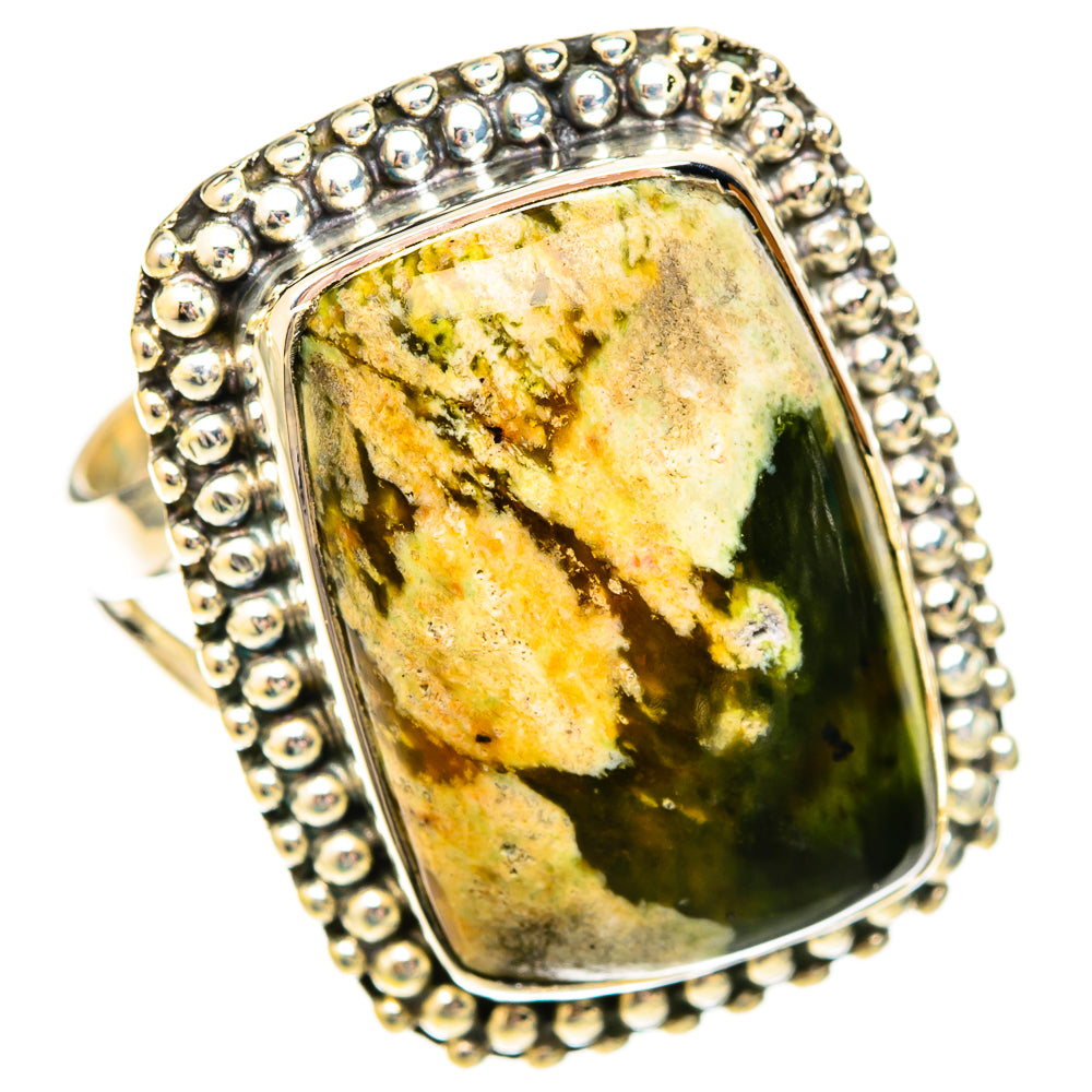Ocean Jasper Rings handcrafted by Ana Silver Co - RING121100 - Photo 2
