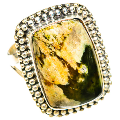 Ocean Jasper Rings handcrafted by Ana Silver Co - RING121100 - Photo 2