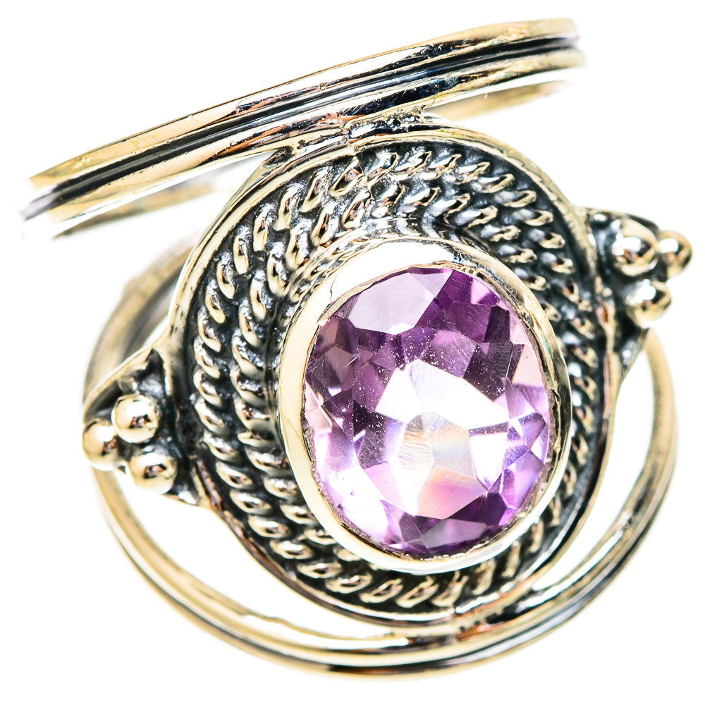 Amethyst Rings handcrafted by Ana Silver Co - RING121110 - Photo 2