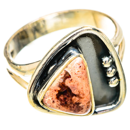 Mexican Fire Opal Rings handcrafted by Ana Silver Co - RING121120 - Photo 2