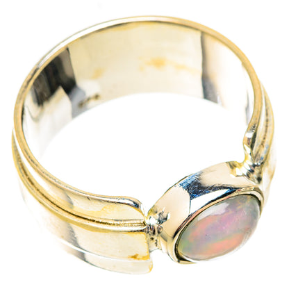 Ethiopian Opal Rings handcrafted by Ana Silver Co - RING121150 - Photo 2