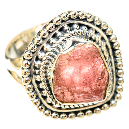 Rose Quartz Rings handcrafted by Ana Silver Co - RING121167 - Photo 2