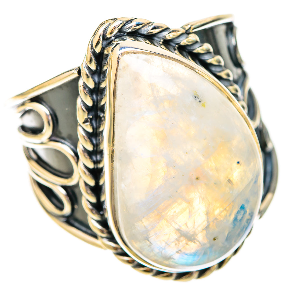Dendritic Opal Rings handcrafted by Ana Silver Co - RING121221 - Photo 2