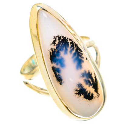 Rainbow Moonstone Rings handcrafted by Ana Silver Co - RING121222 - Photo 2
