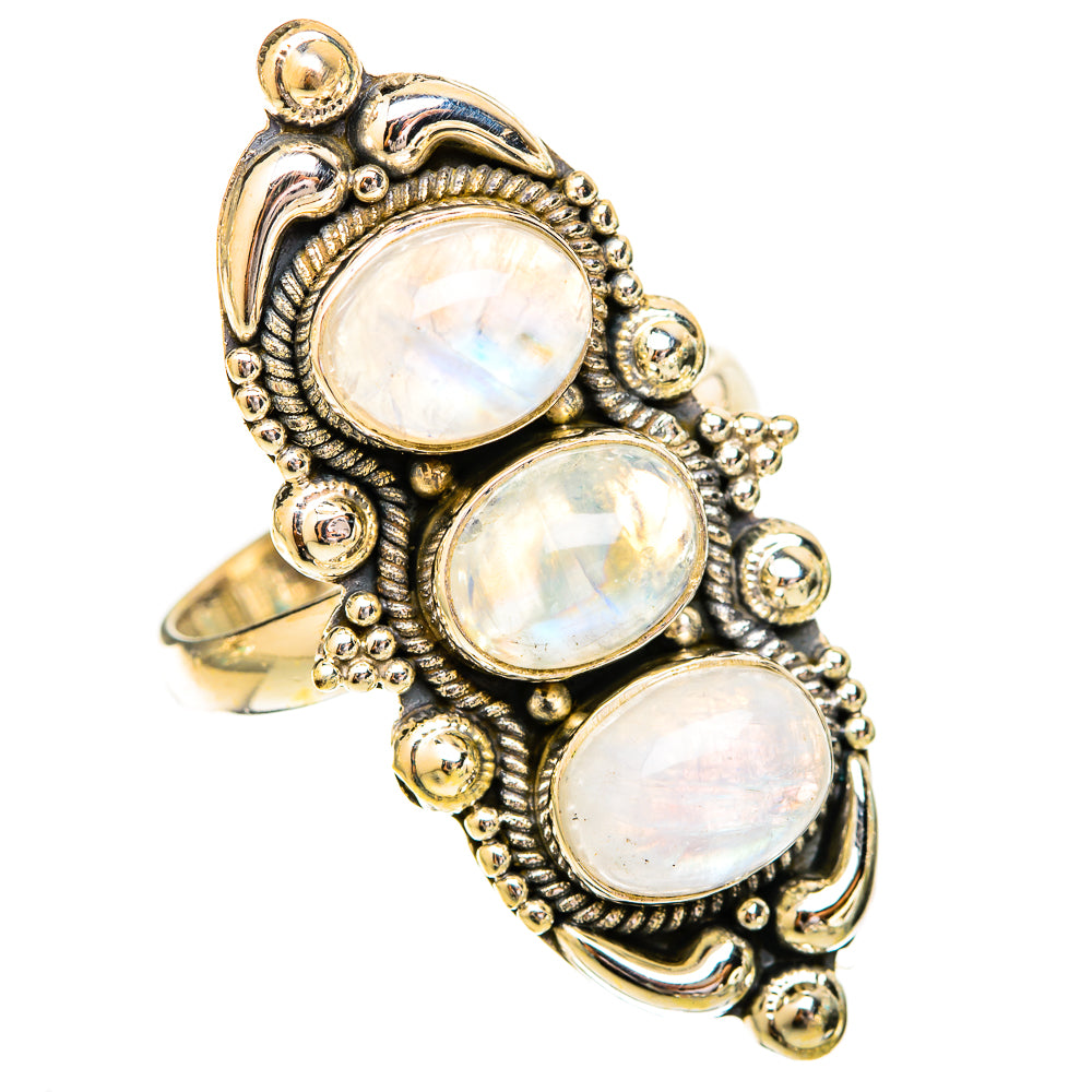 Spiny Oyster Turquoise Rings handcrafted by Ana Silver Co - RING121224 - Photo 2