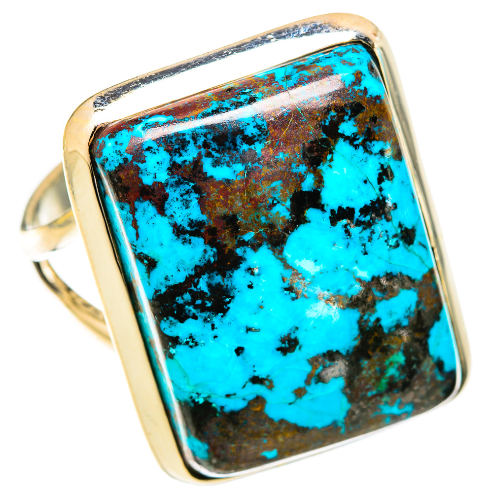Shattuckite Rings handcrafted by Ana Silver Co - RING121237 - Photo 2