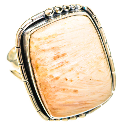 Scolecite Rings handcrafted by Ana Silver Co - RING121254 - Photo 2