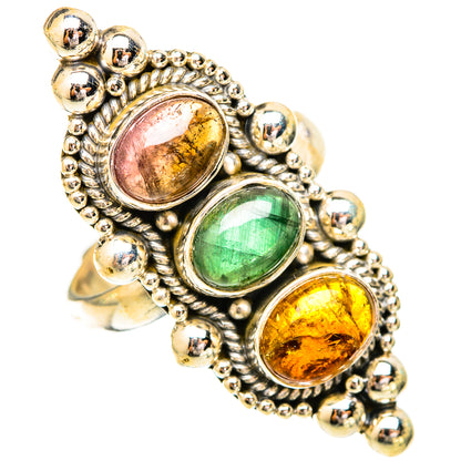 Ethiopian Opal Rings handcrafted by Ana Silver Co - RING121274 - Photo 2
