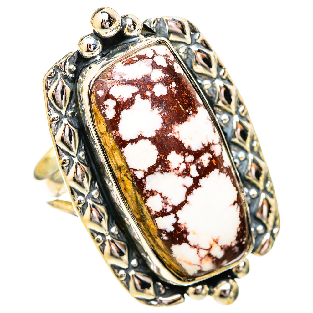 Wild Horse Jasper Rings handcrafted by Ana Silver Co - RING121304 - Photo 2