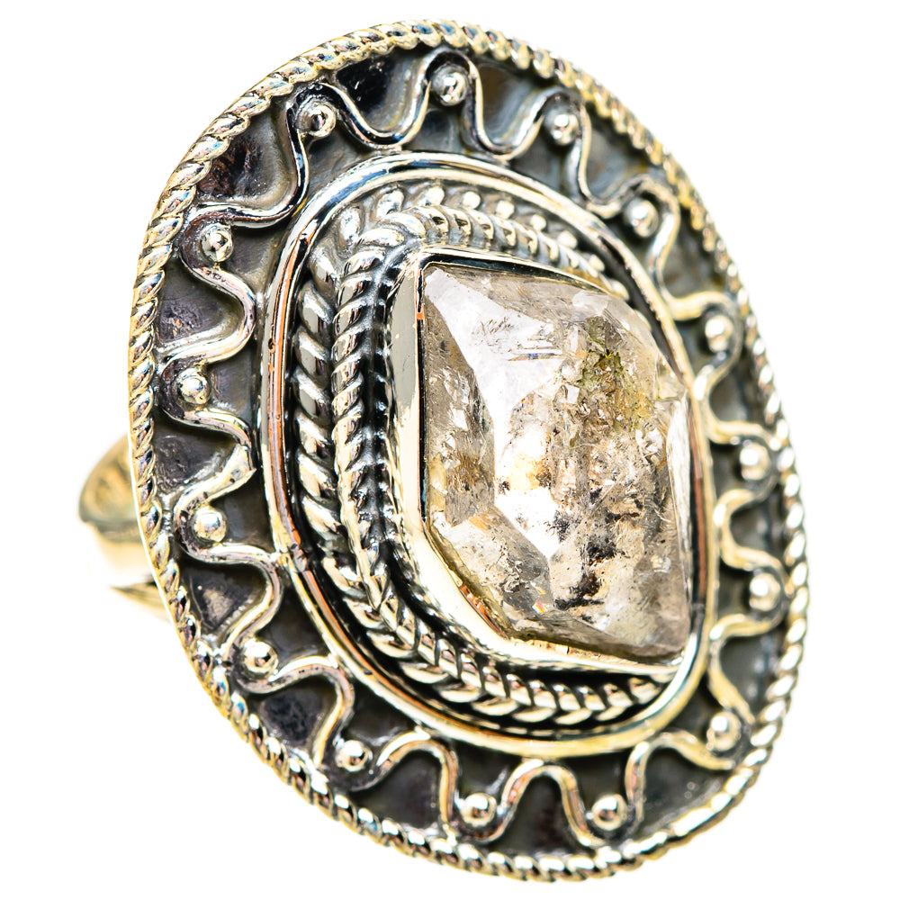 Herkimer Diamond Rings handcrafted by Ana Silver Co - RING121317 - Photo 2