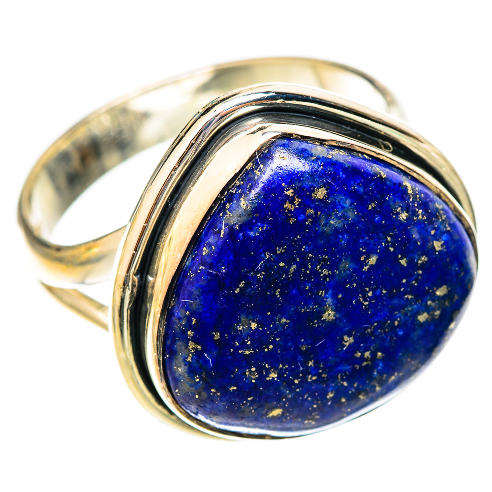 Lapis Lazuli Rings handcrafted by Ana Silver Co - RING121333 - Photo 2