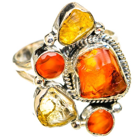 Carnelian Rings handcrafted by Ana Silver Co - RING121344 - Photo 2