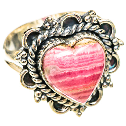 Rhodochrosite Rings handcrafted by Ana Silver Co - RING121345 - Photo 2