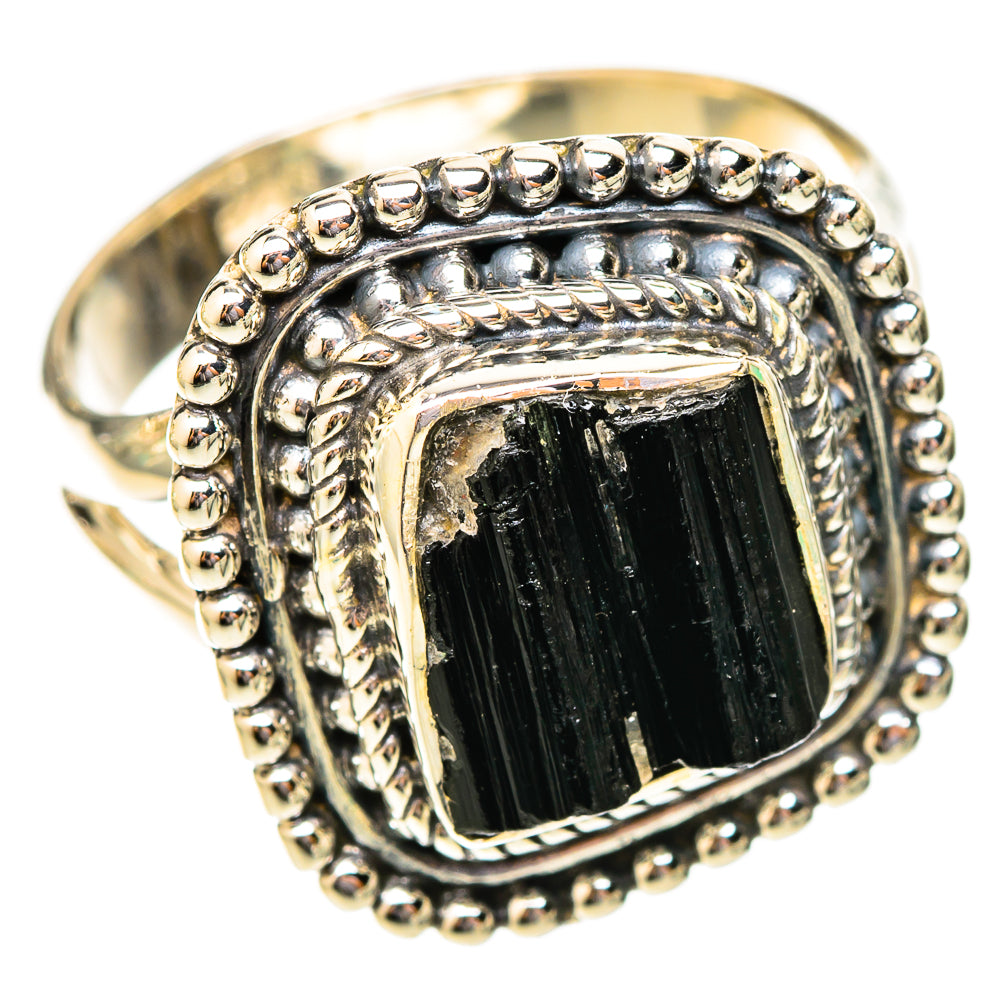Tektite Rings handcrafted by Ana Silver Co - RING121353 - Photo 2