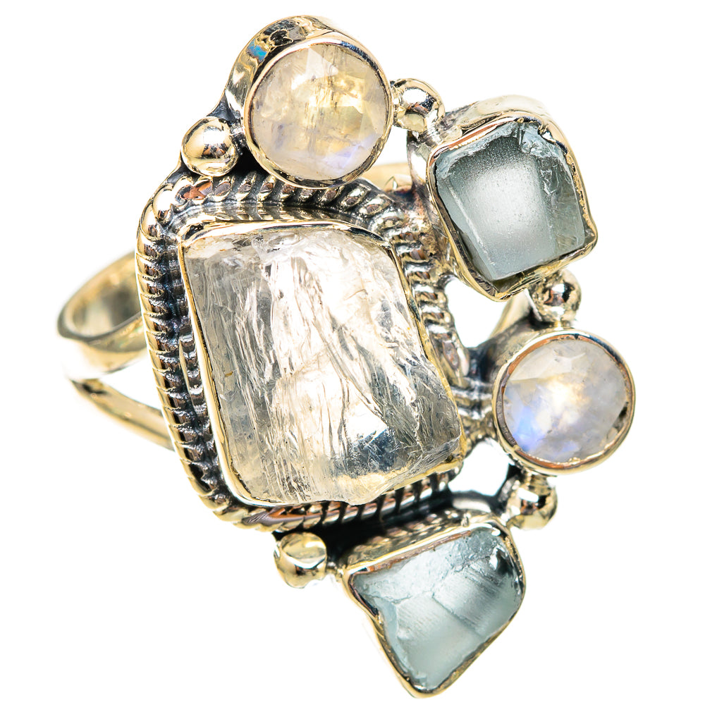 White Quartz Rings handcrafted by Ana Silver Co - RING121363 - Photo 2