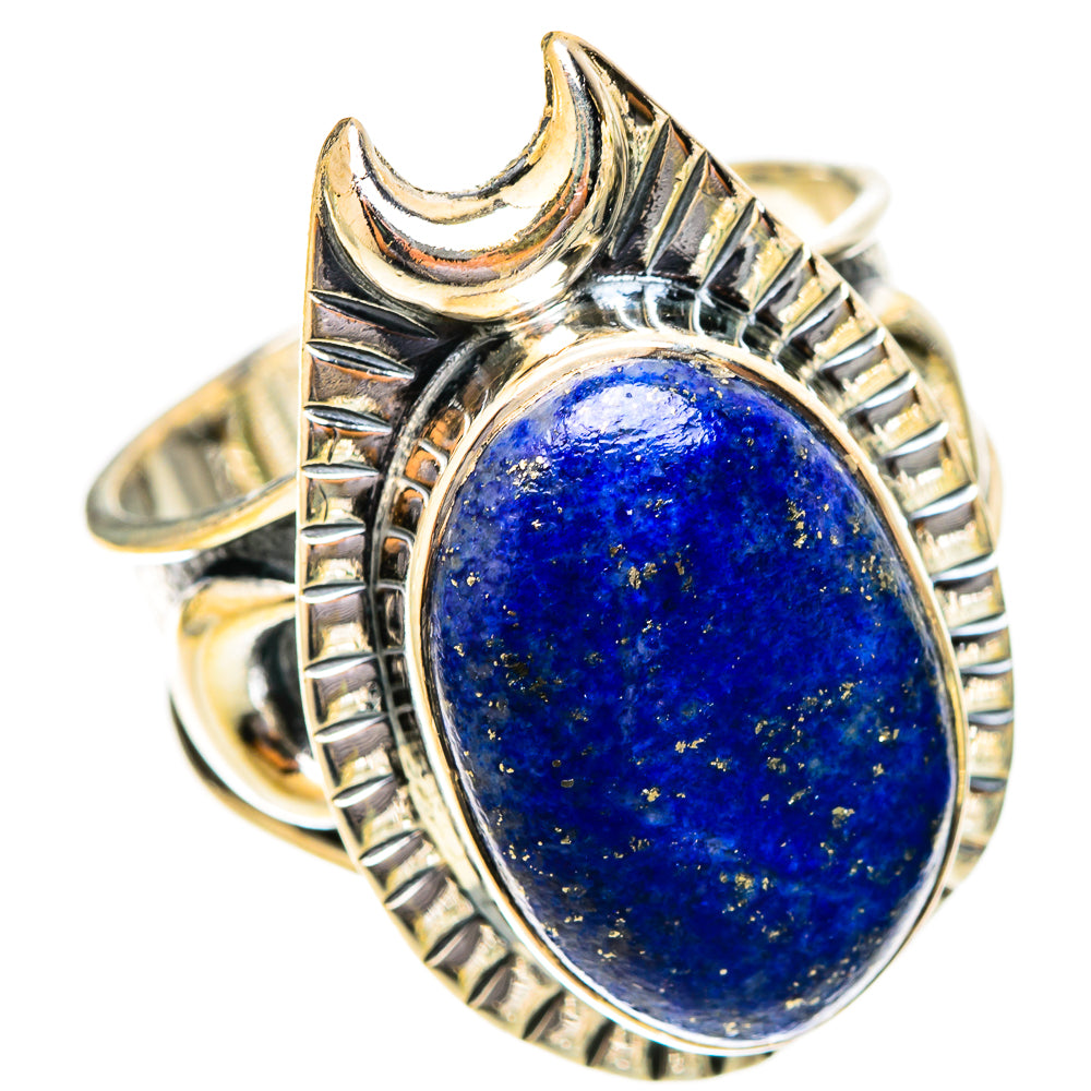 Lapis Lazuli Rings handcrafted by Ana Silver Co - RING121368 - Photo 2