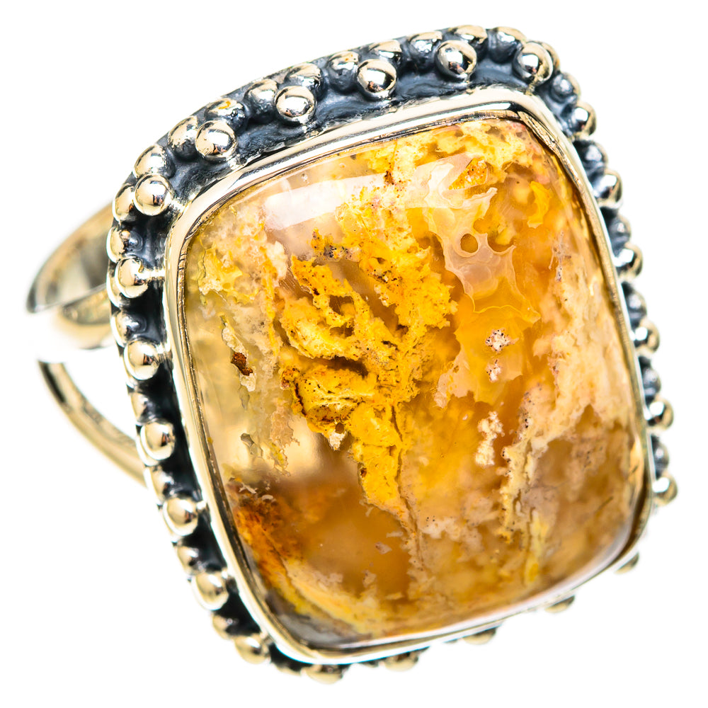 Brecciated Mookaite Rings handcrafted by Ana Silver Co - RING121374 - Photo 2