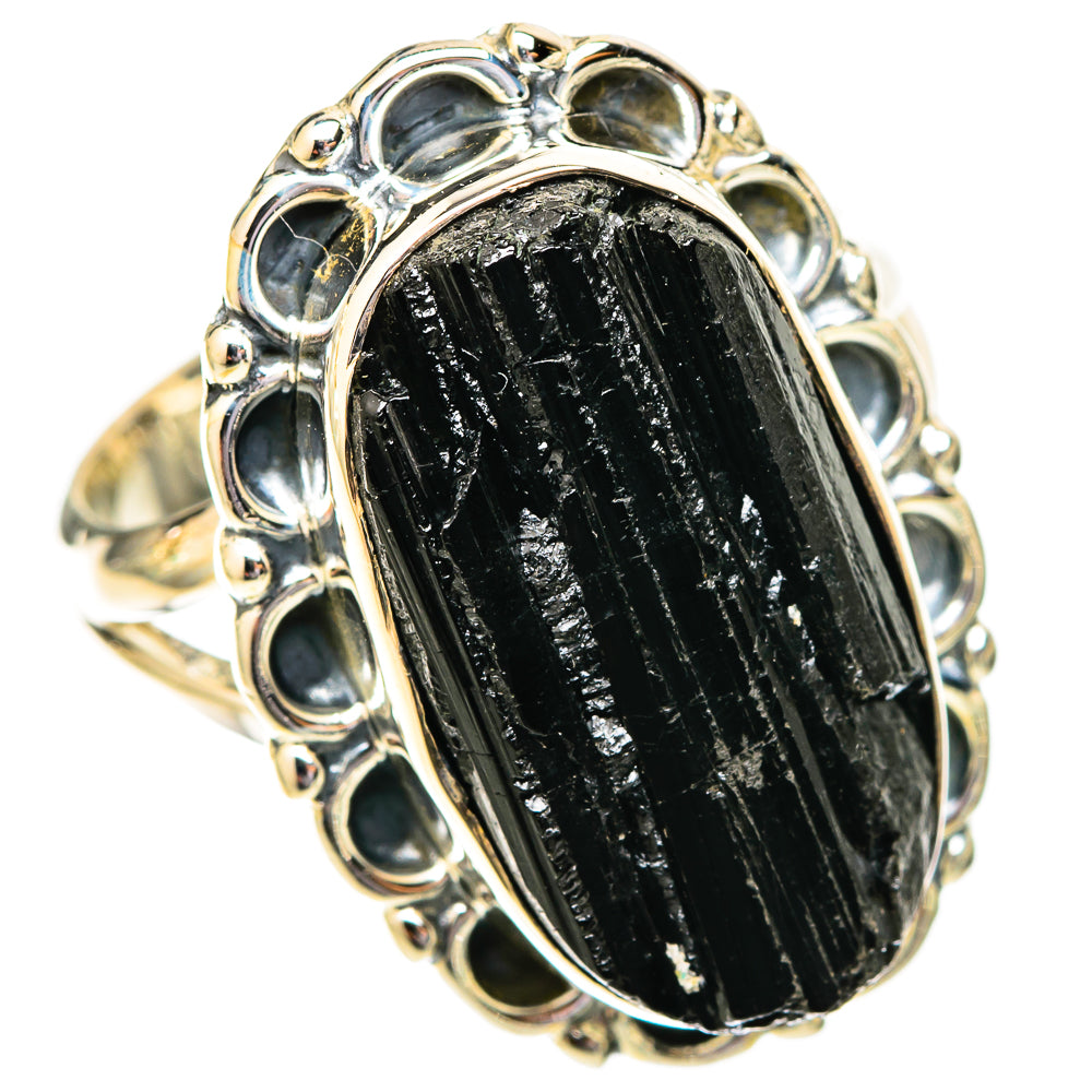 Tektite Rings handcrafted by Ana Silver Co - RING121386 - Photo 2