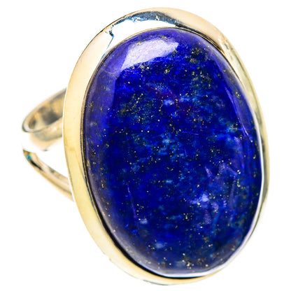 Lapis Lazuli Rings handcrafted by Ana Silver Co - RING121398 - Photo 2