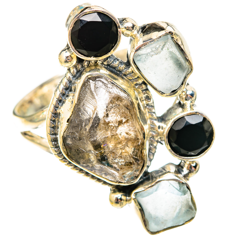Herkimer Diamond Rings handcrafted by Ana Silver Co - RING121414 - Photo 2