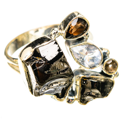 Shungite Rings handcrafted by Ana Silver Co - RING121416 - Photo 2