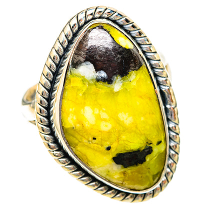 Lizardite Rings handcrafted by Ana Silver Co - RING121423 - Photo 2