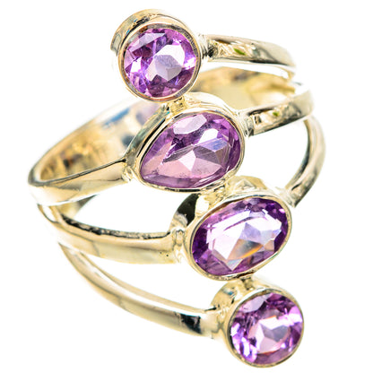 Amethyst Rings handcrafted by Ana Silver Co - RING121443 - Photo 2