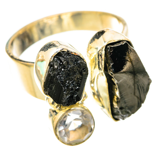 Shungite Rings handcrafted by Ana Silver Co - RING121447 - Photo 2