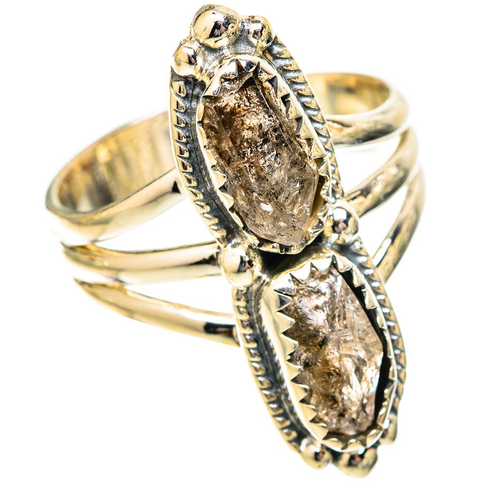 Herkimer Diamond Rings handcrafted by Ana Silver Co - RING121448 - Photo 2