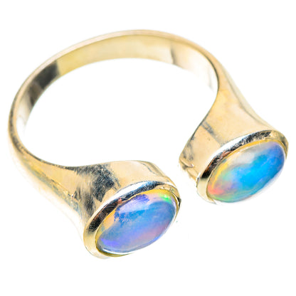 Ethiopian Opal Rings handcrafted by Ana Silver Co - RING121451 - Photo 2