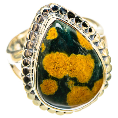 Ocean Jasper Rings handcrafted by Ana Silver Co - RING121465 - Photo 2