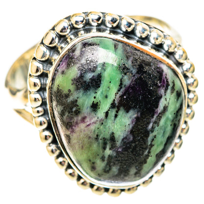 Ruby Charoite Rings handcrafted by Ana Silver Co - RING121466 - Photo 2