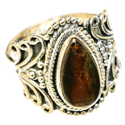 Ammolite Rings handcrafted by Ana Silver Co - RING121474 - Photo 2