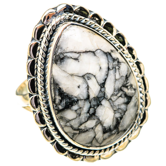 Pinolith Jasper Rings handcrafted by Ana Silver Co - RING121483 - Photo 2