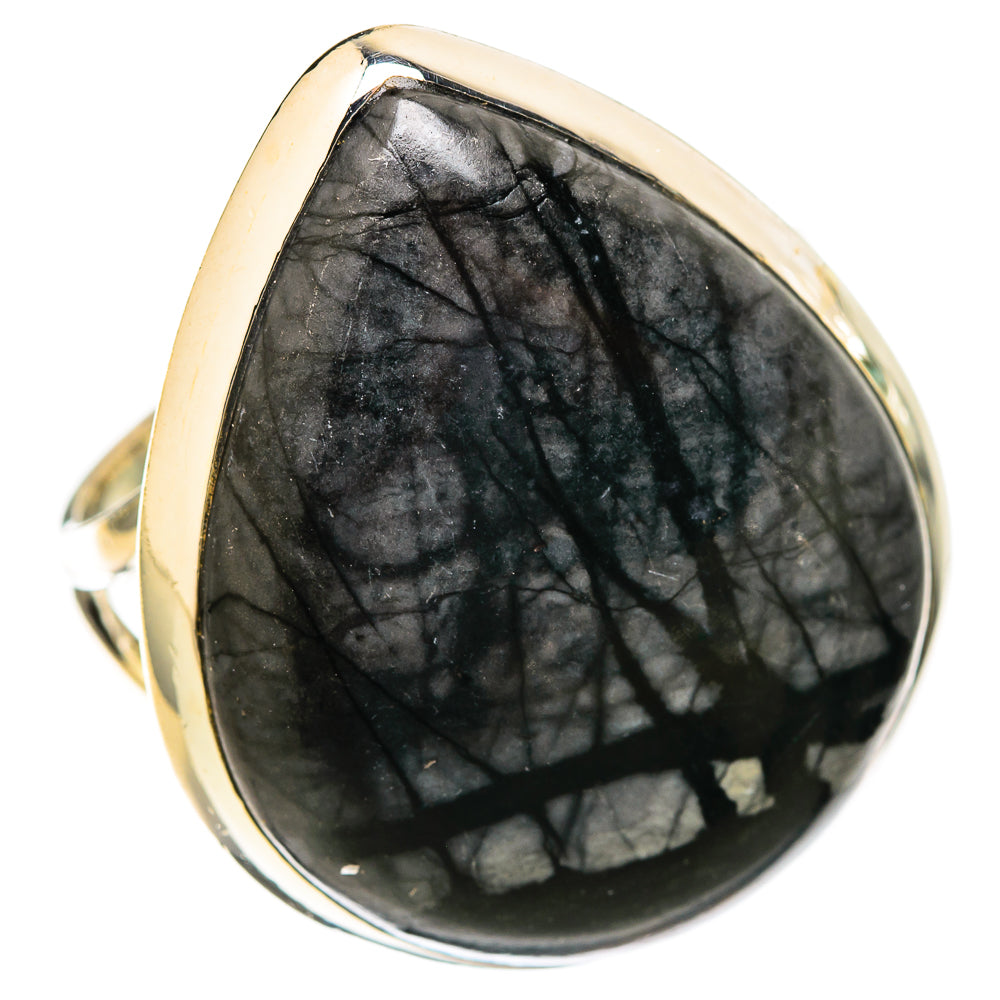 Picasso Jasper Rings handcrafted by Ana Silver Co - RING121486 - Photo 2