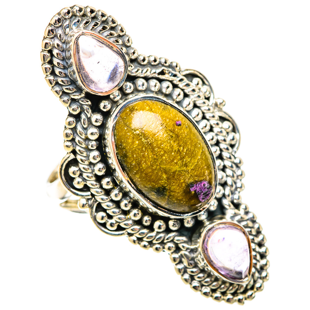 Atlantisite Rings handcrafted by Ana Silver Co - RING121496 - Photo 2