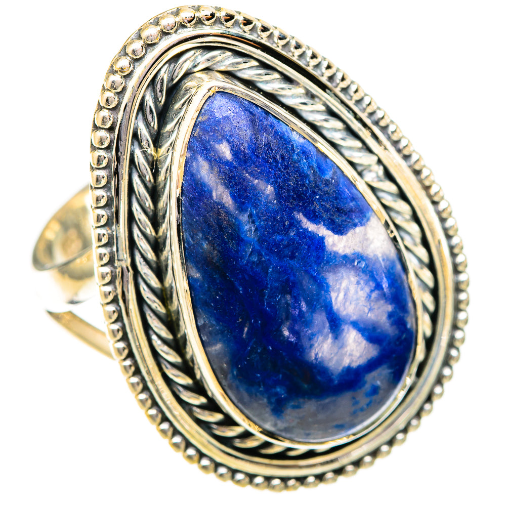 Sodalite Rings handcrafted by Ana Silver Co - RING121507 - Photo 2