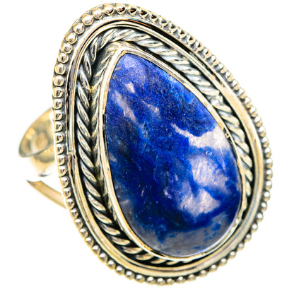 Sodalite Rings handcrafted by Ana Silver Co - RING121507 - Photo 2