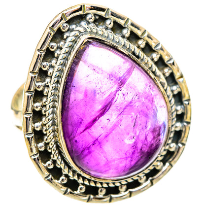 Amethyst Rings handcrafted by Ana Silver Co - RING121534 - Photo 2
