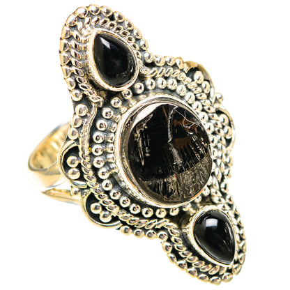 Shungite Rings handcrafted by Ana Silver Co - RING121539 - Photo 2