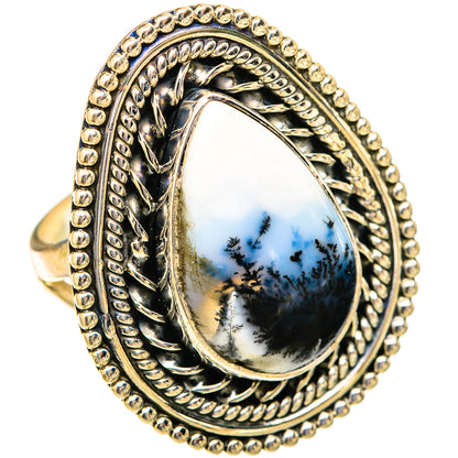 Dendritic Opal Rings handcrafted by Ana Silver Co - RING121541 - Photo 2
