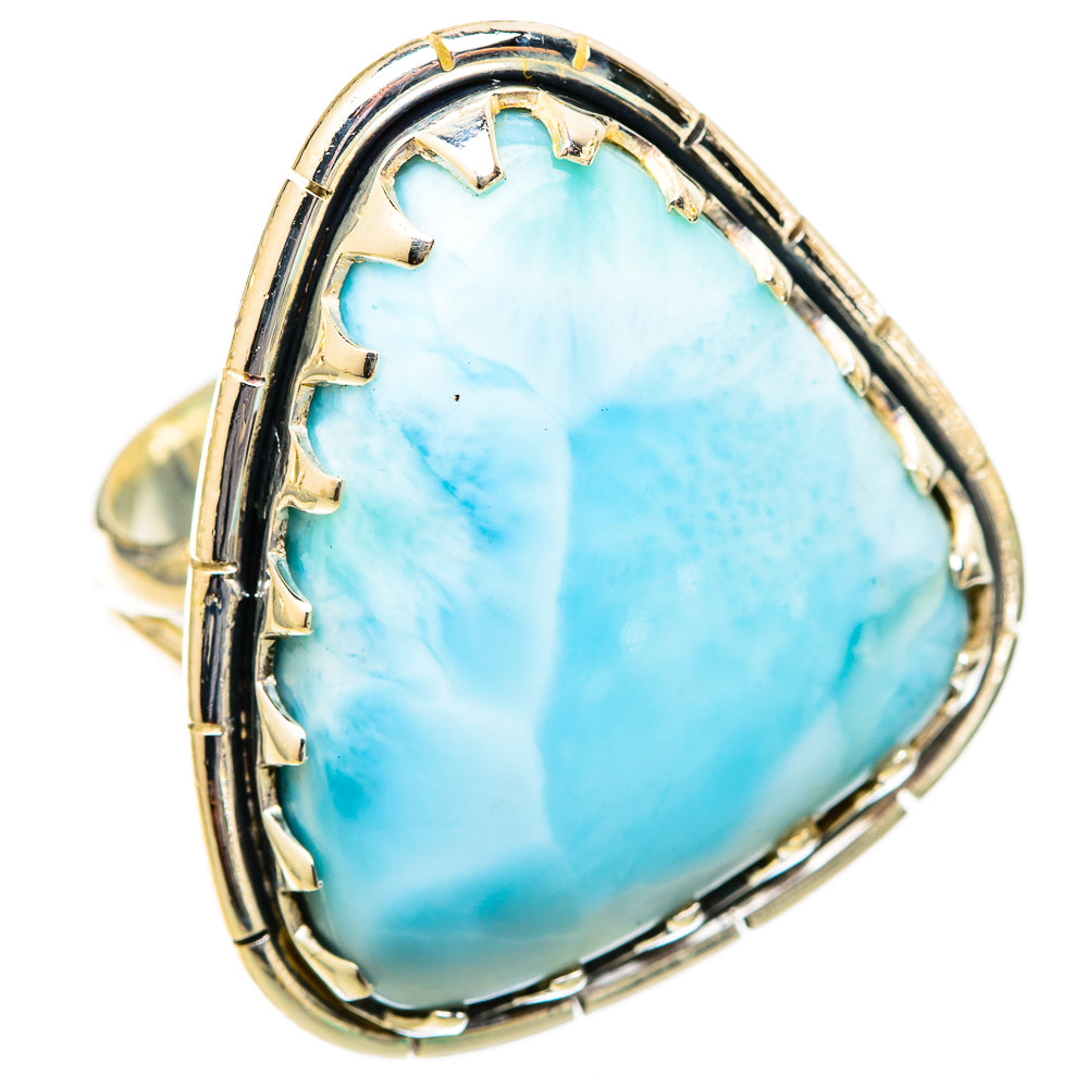 Larimar Rings handcrafted by Ana Silver Co - RING121552 - Photo 2