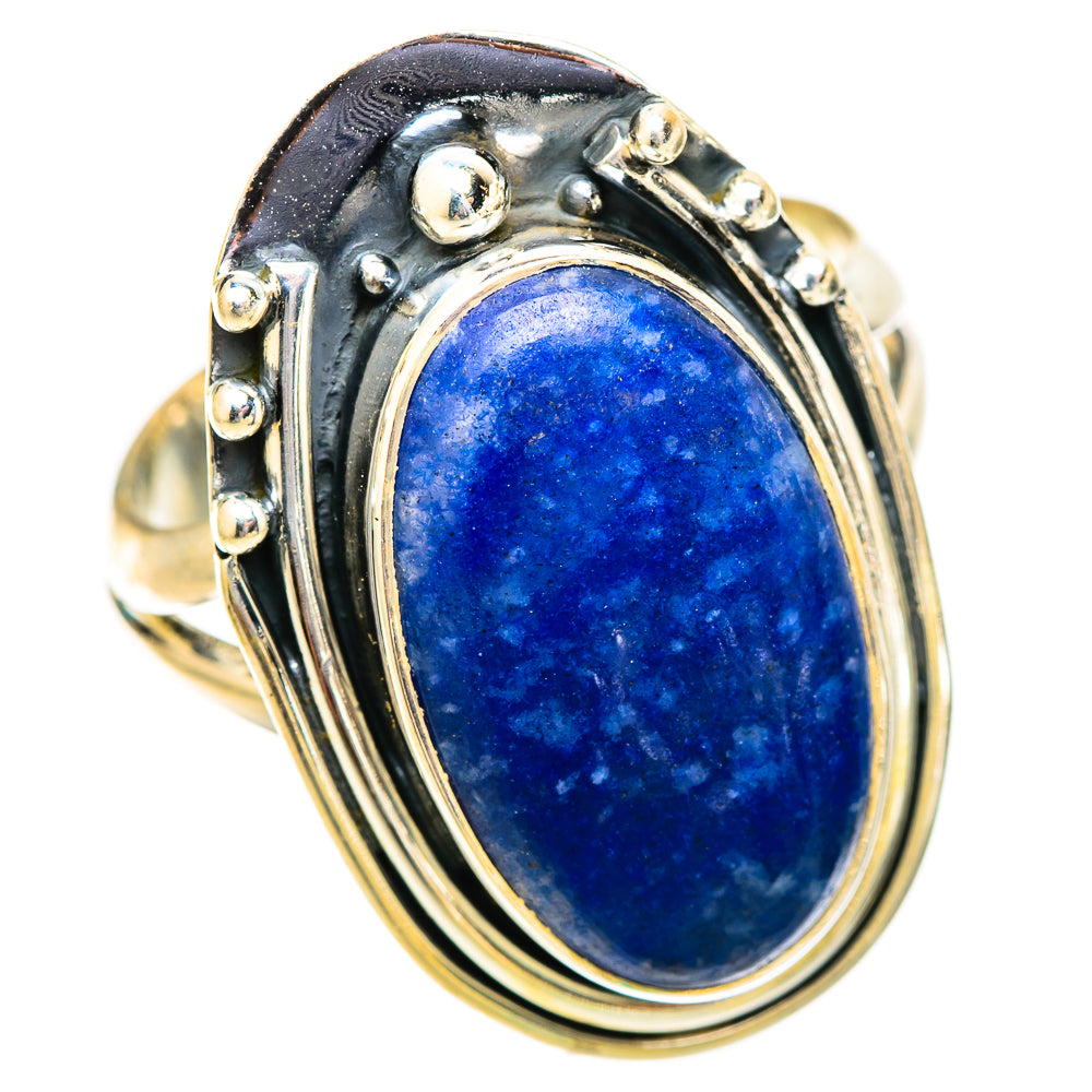Lapis Lazuli Rings handcrafted by Ana Silver Co - RING121553 - Photo 2