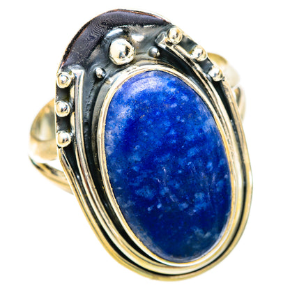 Lapis Lazuli Rings handcrafted by Ana Silver Co - RING121553 - Photo 2