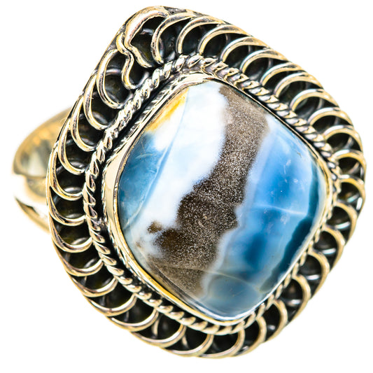 Owyhee Opal Rings handcrafted by Ana Silver Co - RING121555 - Photo 2