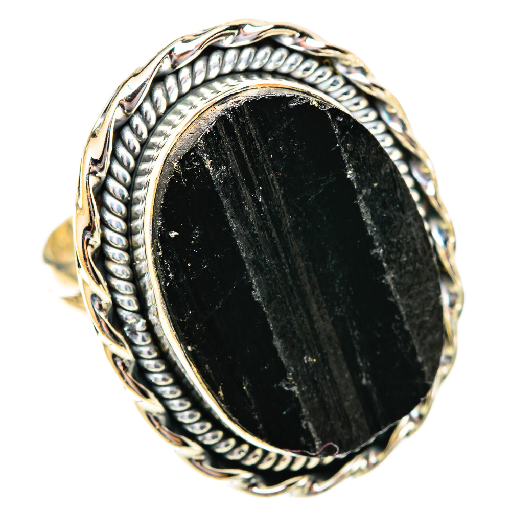 Tektite Rings handcrafted by Ana Silver Co - RING121579 - Photo 2