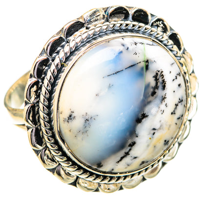 Dendritic Opal Rings handcrafted by Ana Silver Co - RING121583 - Photo 2
