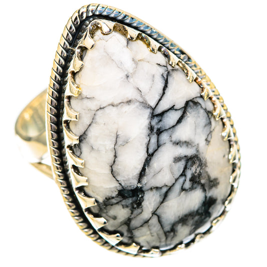 Pinolith Jasper Rings handcrafted by Ana Silver Co - RING121584 - Photo 2