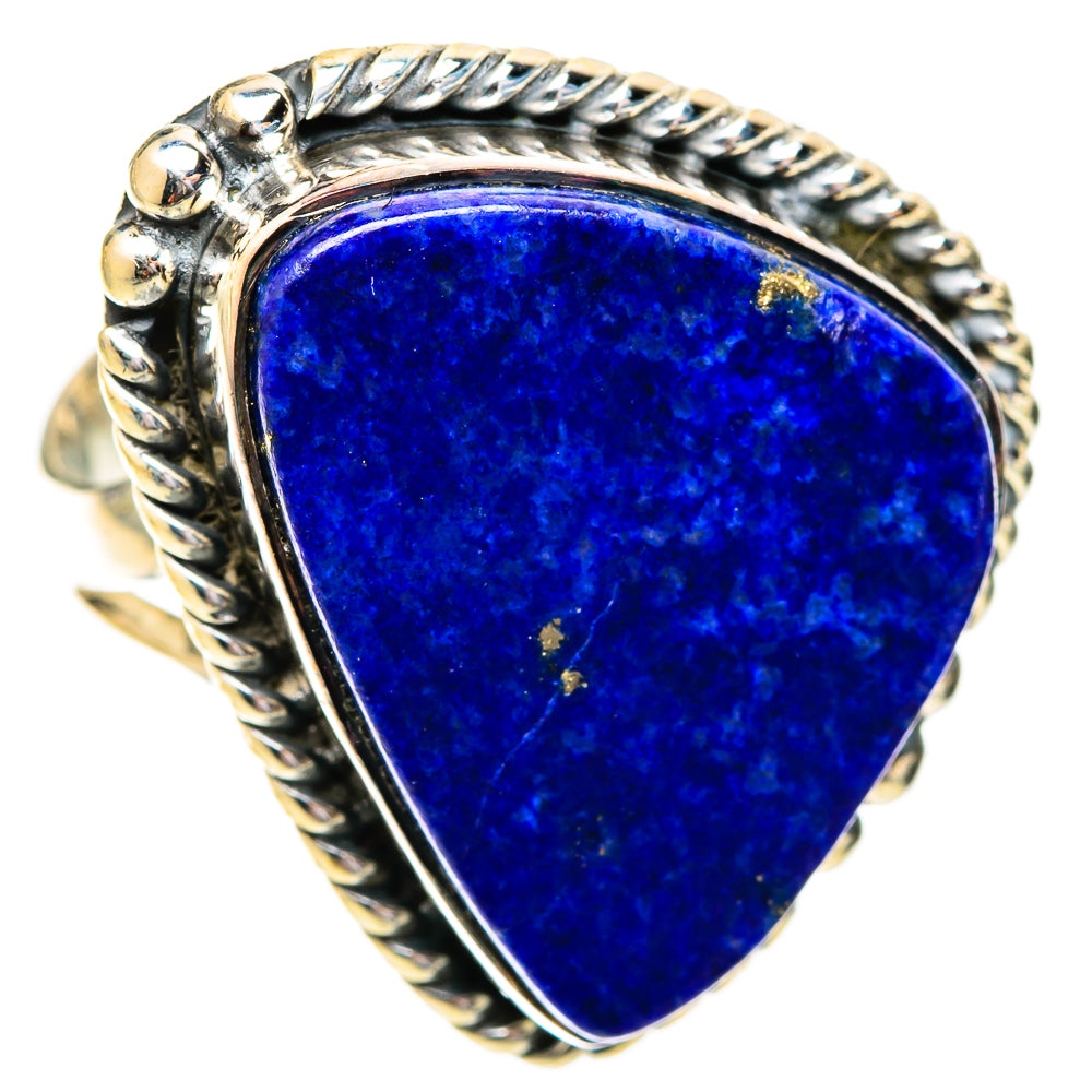 Lapis Lazuli Rings handcrafted by Ana Silver Co - RING121597 - Photo 2